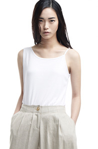 [14SS / SALE] can i see you again? sleeveless top (white)