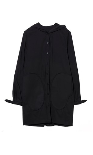 big pocket hood-blouse (black)